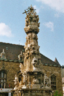 The Holy Trinity Column in front of Matthias Church