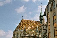 Roof of Matthias Church