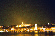 Matthias Church at night