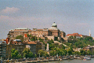 Looking back at the Royal Palace form Elisabeth Bridge