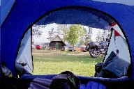 View from the tent