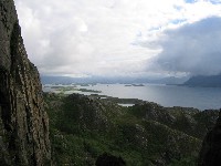 View from Torghatten