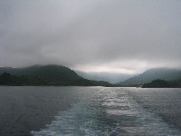 Ferry wake