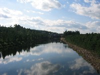 Crystal waters and dam