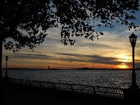Sunset at the Esplanade @ Battery Park