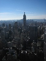 View from the Rockefeller Centers