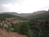 US89 through Oak Creek Canyon