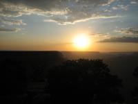 The sunset at Yaki Point