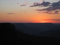 The sunset at Yaki Point