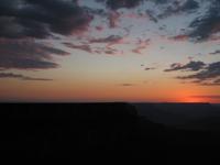 The sunset at Yaki Point