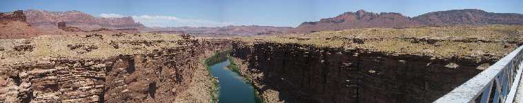 Marble Canyon and the Navajo Bridge