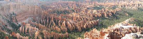 View over Bryce Amphitheater from Bryce Point