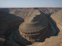 The Meandering San uan River viewed from Goosenecks State Park, UT