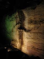 Decorated walls of Natural Entrance trail