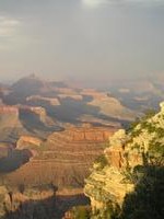 Changing colors under the setting sun at Yaki Point