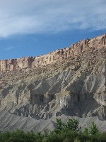 Badlands along Highway 24