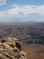 View from Muley Point towards Monument Valley