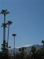 Palm Springs cloud barrier