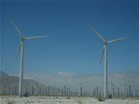 San Georgonio Pass Wind Turbines