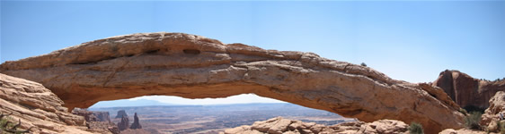 Mesa Arch Panorama